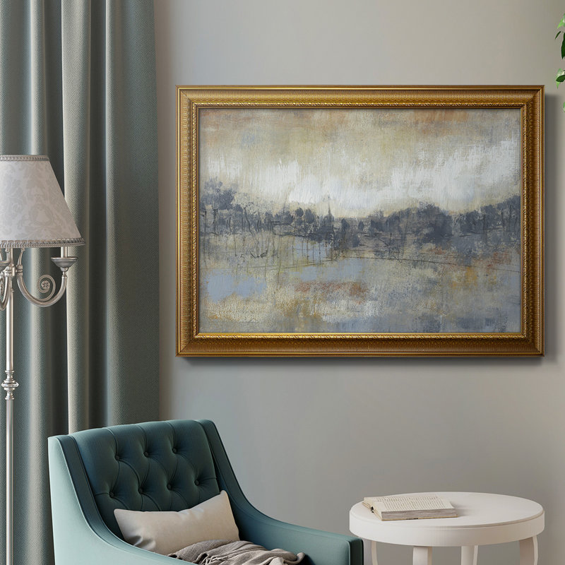Jennifer Goldberger - Peinture sur toile encadrée, H 16 po x l 20 po x P 2,5 po