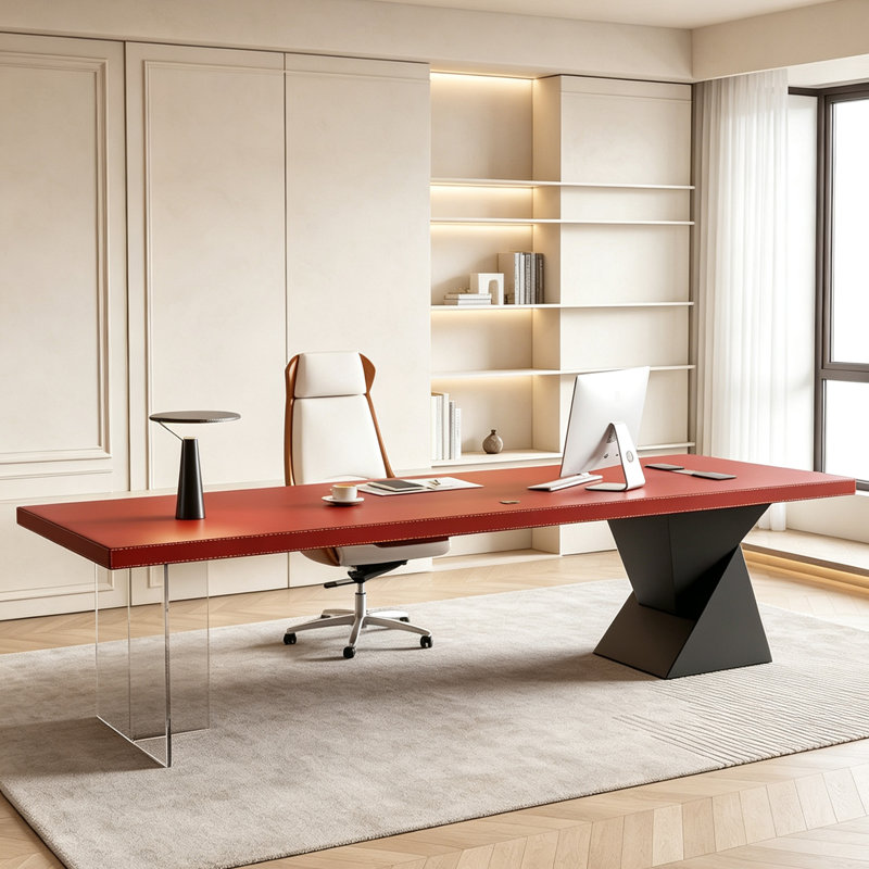 Bureau luxueux et sophistiqué
