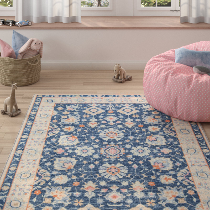Guerin Oriental Wool Rug, Rectangle 9'9" x 12'6"