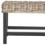 Tabouret décoratif en bois massif Willow