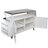 Foldable Outdoor Kitchen Island Patio Mobile Kitchen Cart-1650312360