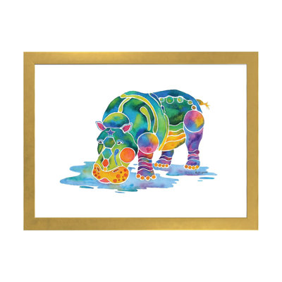 " Hippopotamus " by Jo Lynch