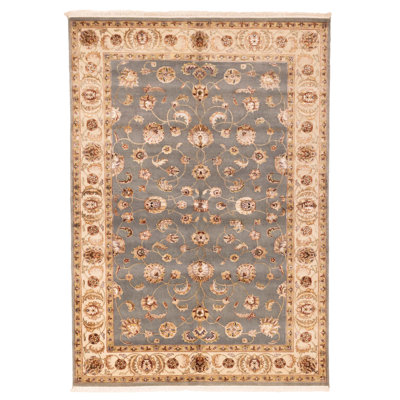 Mirzapur Grey Rug 6'0" x 8'8"