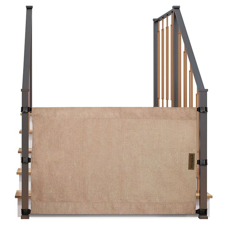 Safety Gate, 32" H x 42" W x 0.13" D, Crypton Seaside