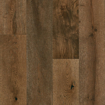 Plancher de bois franc d'ingénierie pièce de 0,5 po d'épaisseur x 7,5 po de morceau Gold