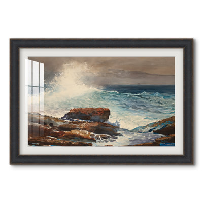 Marée montante, Scarboro, Maine, 1883 - Winslow Homer - Estampe encadrée sur mesure