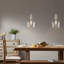 Luminaire suspendu en verre en forme de cloche-1235979391