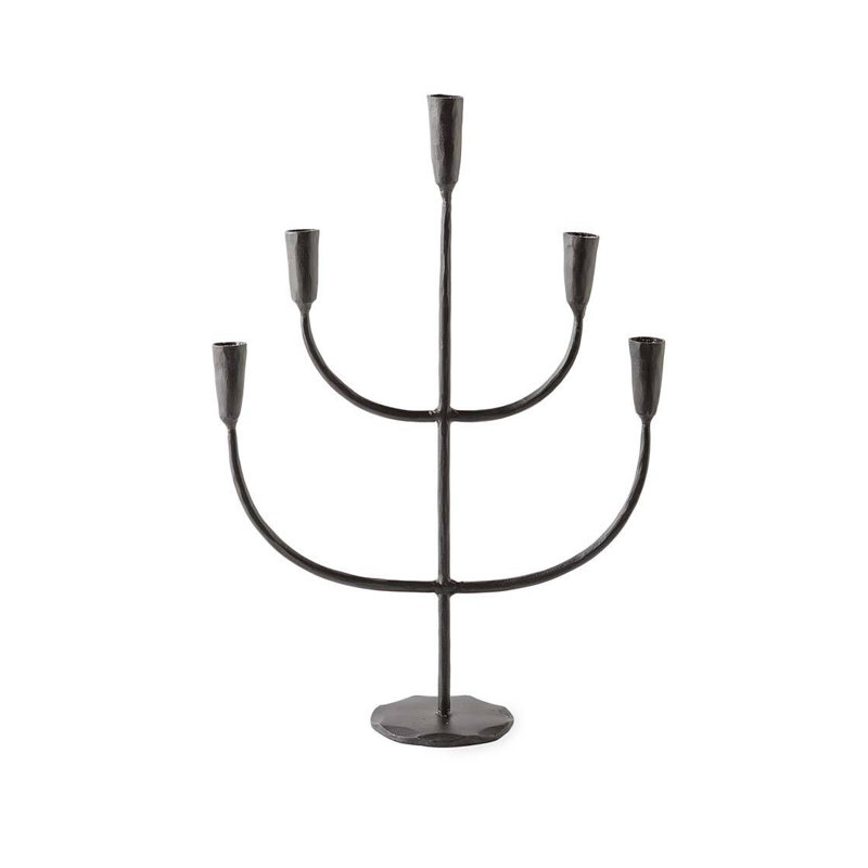 20.5'' H Iron Tabletop Candelabra