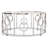 Chequetta Glass Top Single Coffee Table