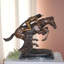 Sculpture Arria Cheyenne Remington en bronze - sculpture en cire perdue faite à la main, L 27 po x l 8,5 po x H 22 po