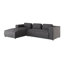  Cord Corner Chaise Sofa-70307520-70307521