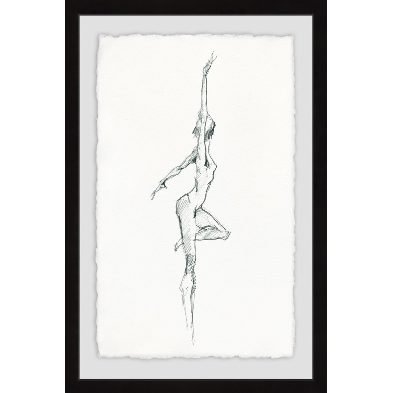 'Free Style II' Framed Print, 45" H x 30" W