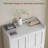 6-Tier Farmhouse Shoe Storage Cabinet With Cross Molding Doors, Adjustable Shelves, And Metal Legs, Entryway Shoe Organizer For Home