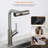 Waterfall Kitchen Faucet Stainless Steel Pull Down Swivel Kitchen Faucet with 4 Mode-108974107