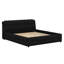 Très grand lit plateforme tapissier, aucun sommier requis, assemblage facile-805223411