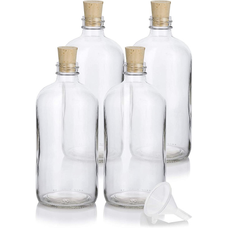 16 oz Decorative Glass Bottles Wholesale