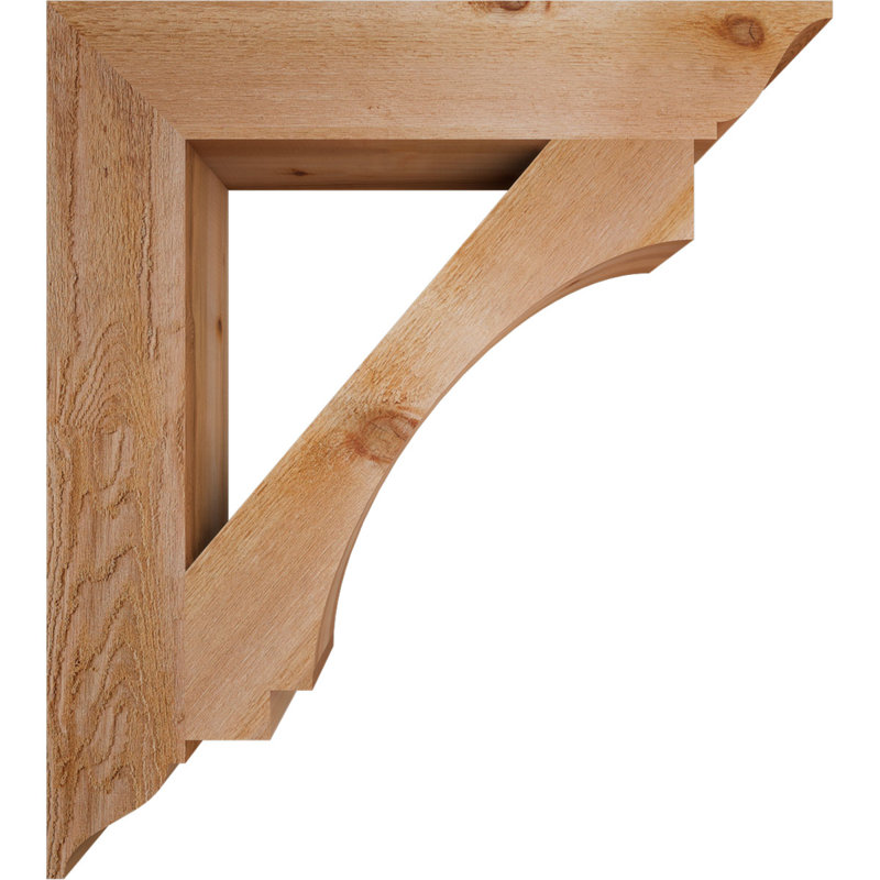Support impérial traditionnel, H 38 po x l 6 po x P 34 po, Cèdre rouge
