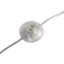 Kellsey White & Wooden Tripod-Style Standing Floor Lamp with Storage Shelf - Elegant Simple Design