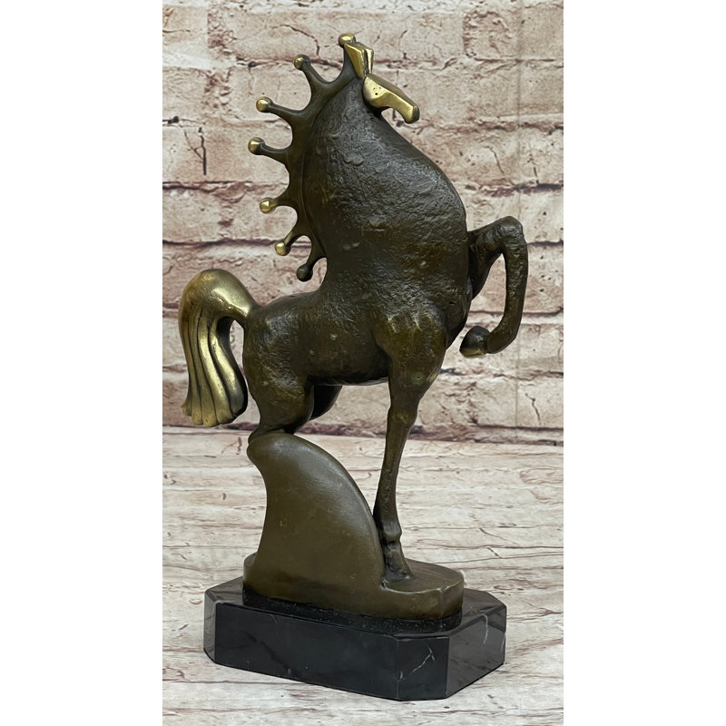Statue en bronze signée originale signée Miguel Lopez