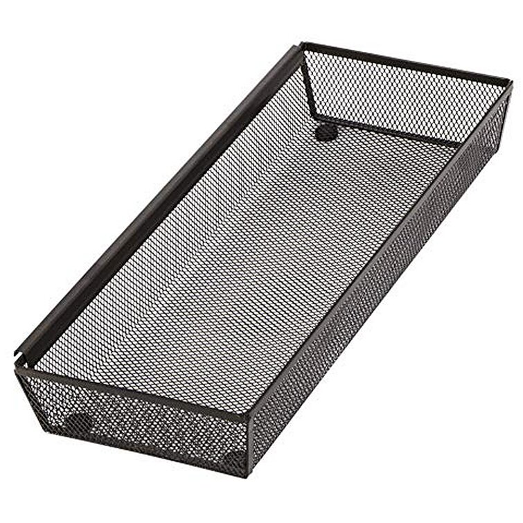 Honey Can Do Steel Mesh Expandable Cutlery Tray