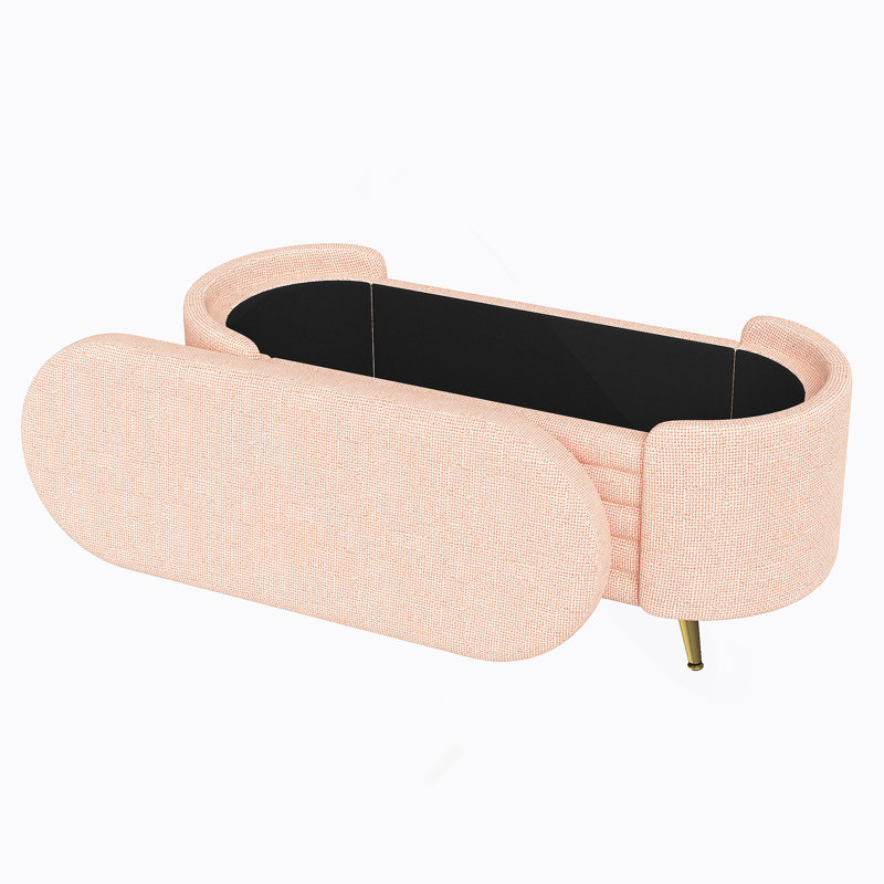 Repose-pieds Modern, Rose