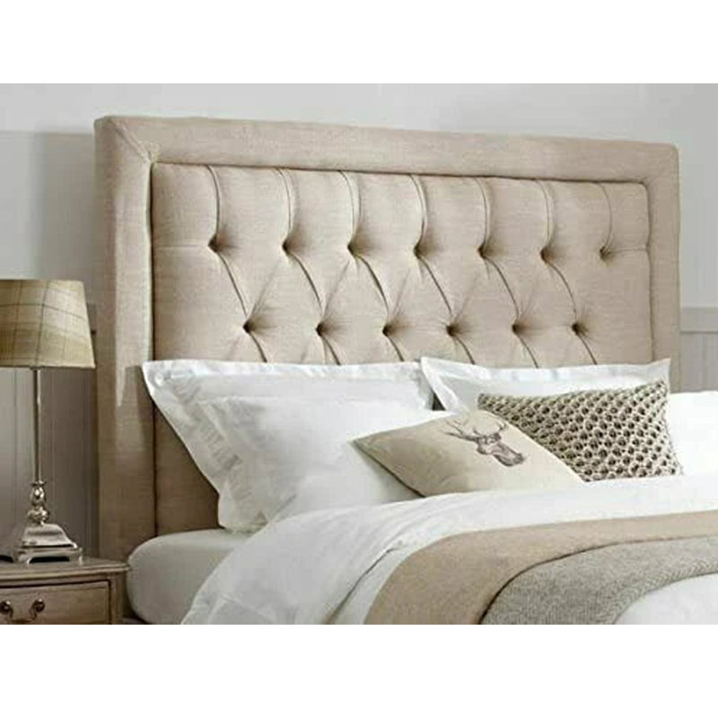 Upholstered Headboard, Kingsize (5'), Cream