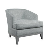 Caroline 31" Wide Polyester Barrel Chair
