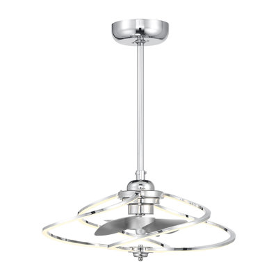 Peshawa 24" LED Fandelier with Remote Control
