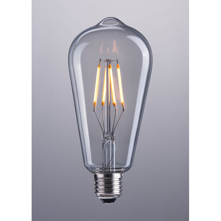E26 ST64 4W 146X64mm LED Light Bulb Clear