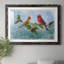 Winter Cardinal Duet II - reproduction d'art sur papier encadrée-2097468552-2097468575