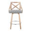 Tabouret de bar pivotant 29,5 po Arabelle-92191516