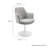 Lippa Performance Velvet Swivel Dining Armchair-105239668-105239672