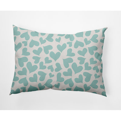 E By Design Polyester Lumbar Rectangular Indoor/outdoor Pillow Cover & Insert