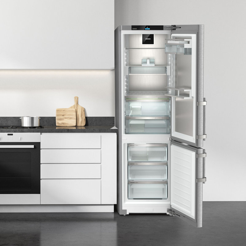 24 Inch Freestanding Bottom Freezer with BioFresh Ice Maker