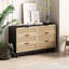 Console en bois avec 6 tiroirs, bois-1887503998-1909797218