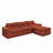 Grimpante Boneless 116.26''W Modular Sofa-308444050