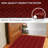 Custom Size Non-Slip Runner Rug Red Indoor Area Rug for Hallway Kitchen-1430410298