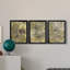 Eco Print I - ensemble de 3 peintures sur toile encadrées-549644691-549644690