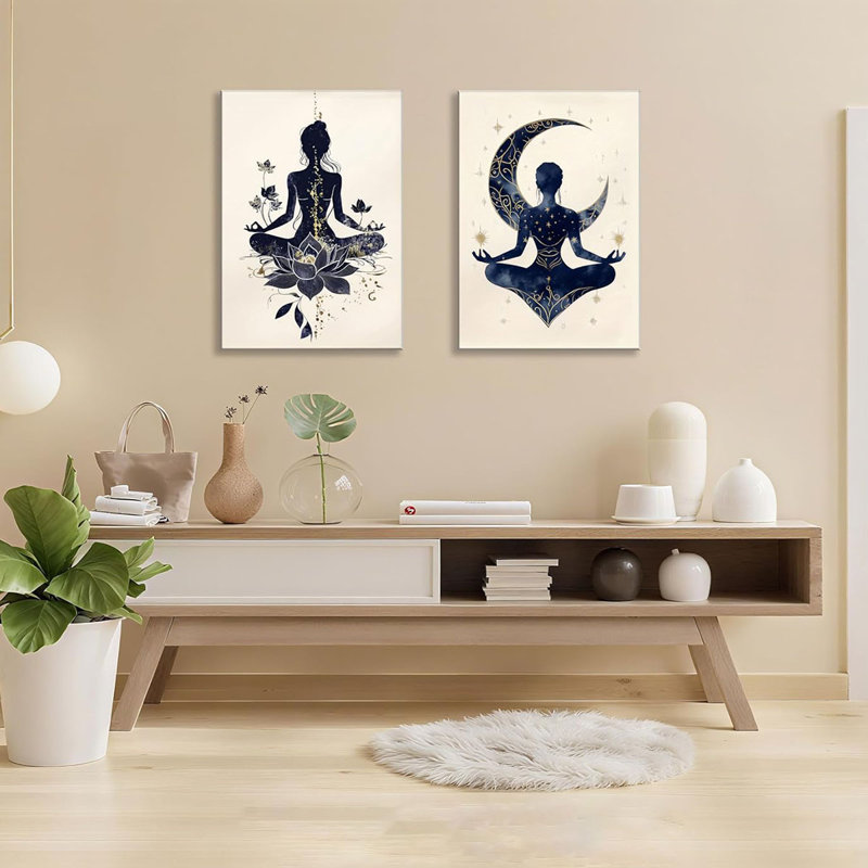 2 Piece Wrapped Canvas Print