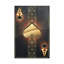 Art mural noir sur toile Ace Of Hearts