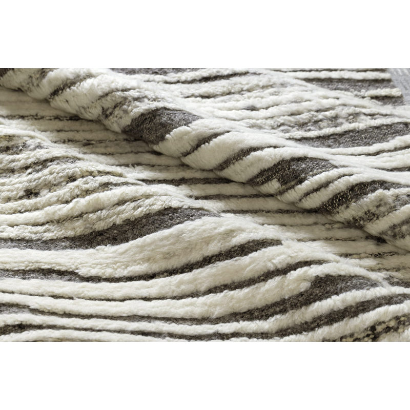 Bevel Gray Heather, Rectangle 6' x 9'