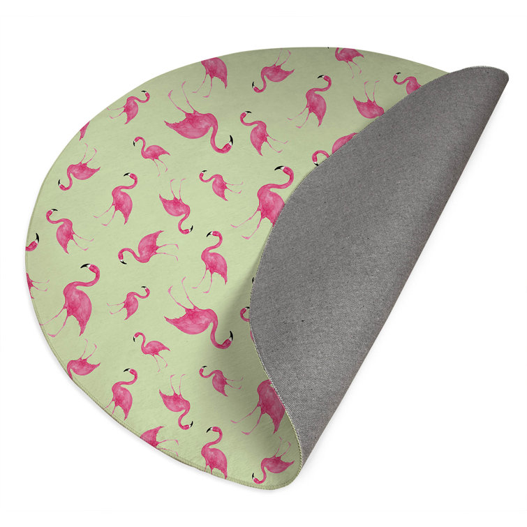 Summer Flamingo Outdoor Rug