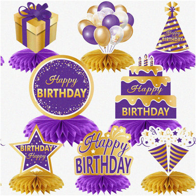 45-Piece Black and Gold Welcome Balloon Set