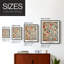 Imprimé encadré de qualité supérieure - Prêt à accrocher - Aucun clou requis - Aucun clou requis-2005294905-2005294909