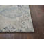 Tapis gris clair / bleu en laine Thora-22758236
