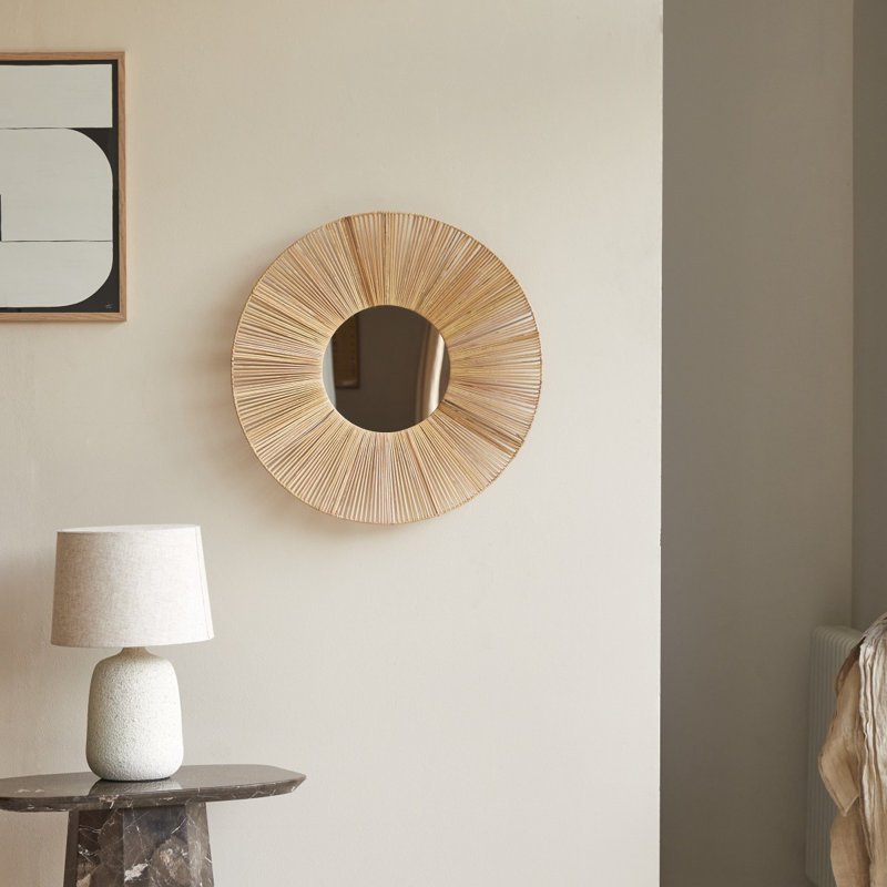Iris Round Mirror