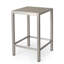 Table de bar d'extérieur en aluminium avec plateau de table 43 po