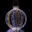 Décoration de Noël pour l'extérieur avec paon scintillant à DEL - 36 po