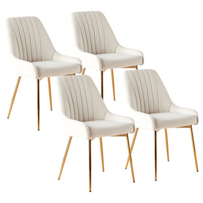 Maulsby Tufted Velvet Dining Chair