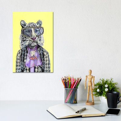 Tigre blanc par Heather Perry - imprimé